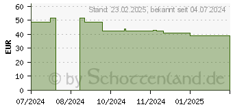 Preistrend fr 250GB Transcend PCIe SSD 245S